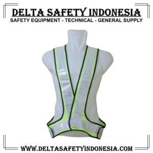 Rompi Safety Jaring V Hijau