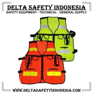 Rompi Safety Jaring 6Kantung