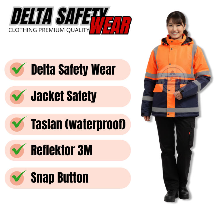 Jaket Safety Taslan K3