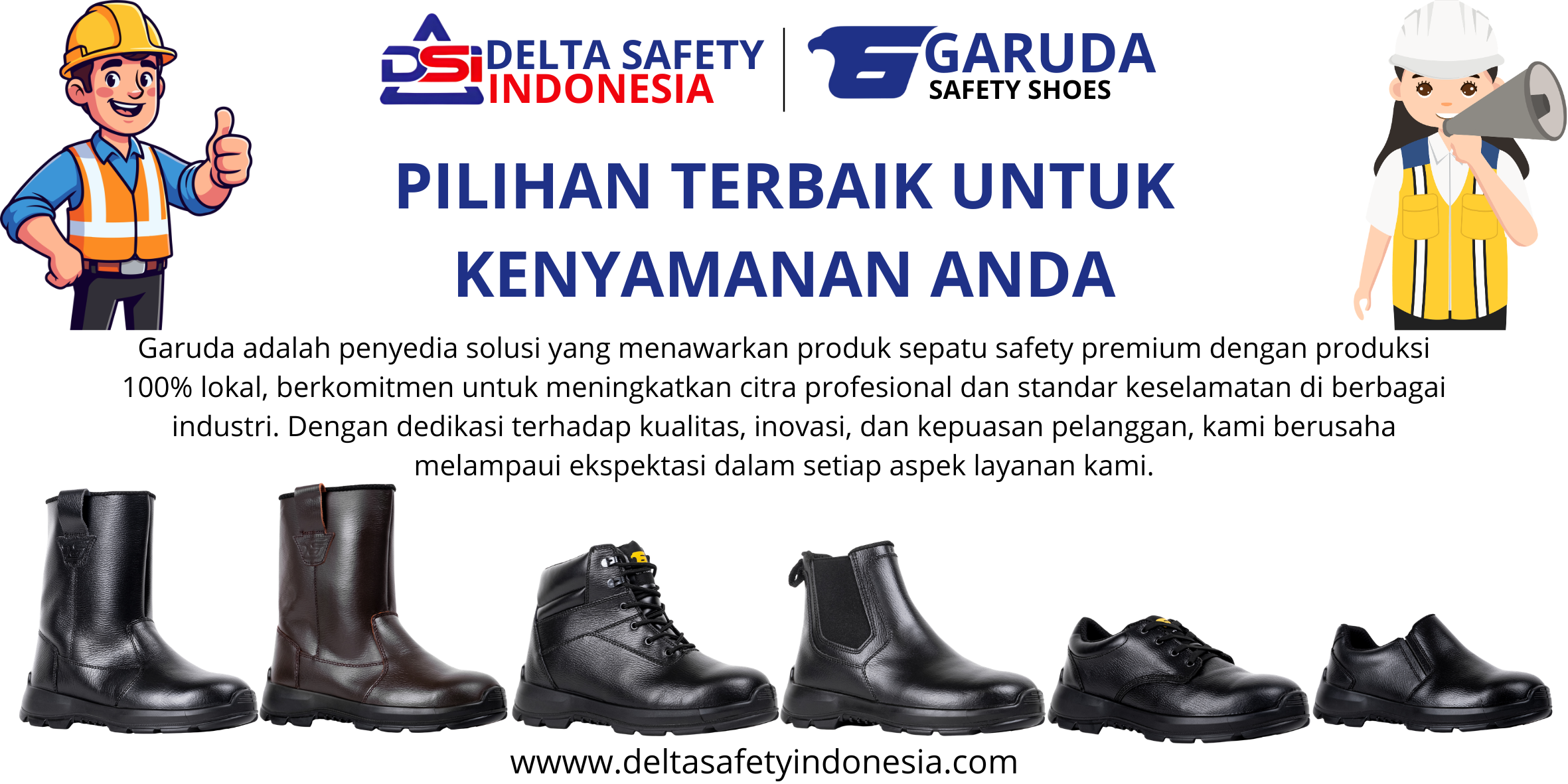 Jual Sepatu Safety Garuda