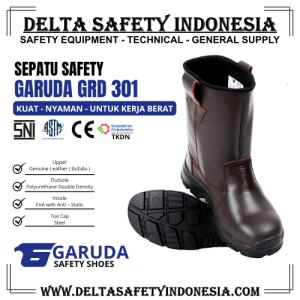 Sepatu Safety Garuda GRD-301 Brown