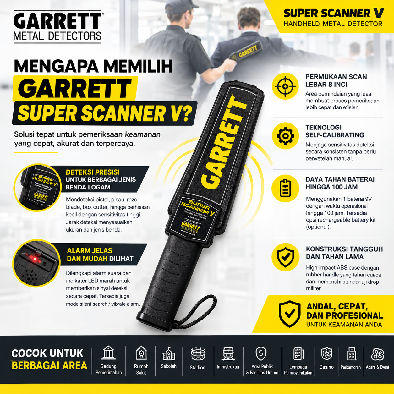 Garrett Super Scanner V